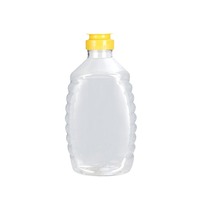La más nueva botella de miel más vendida, botella de plástico exprimible para miel, tarro de miel PET