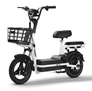 Vélo électrique parent-enfant 48V 14 pouces, mini vélo électrique pour la famille, trajets scolaires, certifié 3C, confortable, double siège, cyclomoteur urbain - Product Image 1