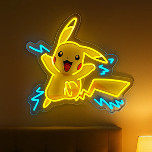 IPixel OEM y ODM UV Print Anime Neon Sign Eevee LED Neon Light Sign Acrílico Custom Logo Neon para la decoración <span class=keywords><strong>de</strong></span> la pared <span class=keywords><strong>de</strong></span> la habitación <span class=keywords><strong>de</strong></span> los niños - Product Image 2