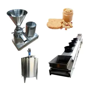 China factory peanut butter grinder production line peanut making machine