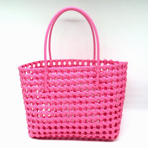 Nuevo hueco tejido mano cesta bolsa tejida a mano bolsa de playa bolso Popular bolso - Product Image 5