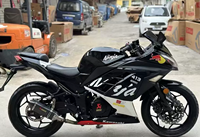 Moto sportive Kawasaki Ninja V6 d'occasion 200-400cc, moteur à essence 72v pour la conduite sur route
