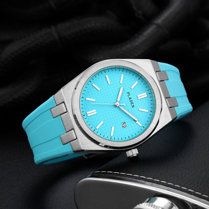 New Classic High-profile Minimalist Business Men's Silicone Strap Quartz <b>Watch</b> - Product Image 3