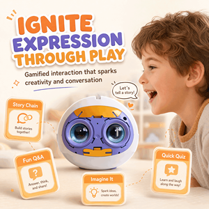 Animal <span class=keywords><strong>de</strong></span> compagnie numérique <span class=keywords><strong>de</strong></span> bureau IA sphérique CE CPC GPT Voice Cyberpunk USB-C Vente en gros B2B - Product Image 2