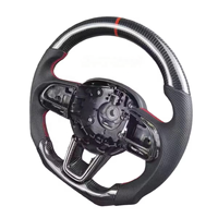 Volante de Fibra de Carbono para Jeep Wrangler Jk Compass Grand Cherokee, Volante 2011 2012 2013 2014 2015 2016 2017