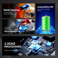 Escáner de Código de Barras Láser 1D Inalámbrico JR 762WL IP62 Resistente al Agua y al Polvo, Batería de Gran Capacidad de 2000 mAh, Escáner de Código de Barras Industrial