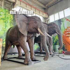 Estatua Robótica de Elefante Animatrónico de Tamaño Real para Parques Zoológicos - Product Image 6
