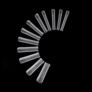 120Pcs Almond Stiletto Poly Gel <b>Nail</b> Form Coffin Dual Form Acrylic <b>Extension</b> Mold With Scale Quick Building Salon <b>Nail</b> Tips - Product Image 2