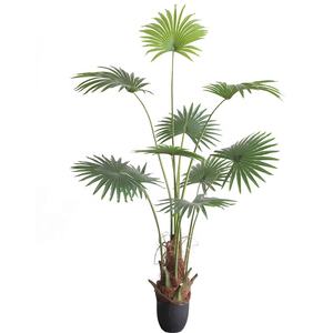 Artificial Tropical Sabal Palmera Plástico Ecológico Ligero Natural Touch Planta en maceta 1,75 M Interior Exterior - Product Image 2