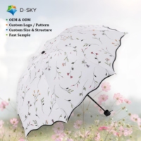Parapluie pliable personnalisé, design mat tendance, double usage soleil/pluie, parapluie portable pour agences de voyage, cadeaux personnalisés
