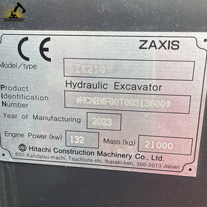 ZX210-3ฮิตาชิรถขุดชนิดตีนตะขาบใช้สำหรับการก่อสร้างถนนและวิศวกรรมเหมืองหิน - Product Image 5