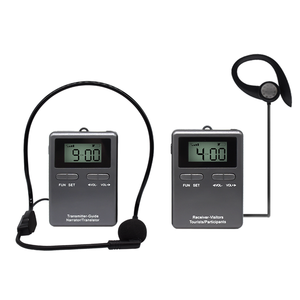 RC8860 Customized 2.4G Wireless Tour Guide System Long Range Digital Air Band <b>Walkie</b> <b>Talkie</b> ABS Material for Conference Global - Product Image 3