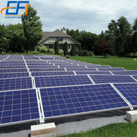 Kit de montage de panneaux solaires pour toit plat avec ballast, fixation de panneaux solaires pour toit en tuiles trapézoïdales, montage photovoltaïque sur toiture.