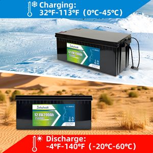 गहन चक्र 12v200ah 6000 चक्र जीवन 4 बैटरी 100 आह 300h 12 v लिथियम सौर बैटरी 12 वी 200ah-अप के लिए आरवी समुद्री नाव - Product Image 3