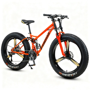 26 pulgadas 21 velocidades doble absorción de choque disco <span class=keywords><strong>Drake</strong></span> neumático gordo playa bicicleta nieve bicicleta - Product Image 1