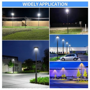 <b>LED</b> AREA <b>LIGHT</b> 100W/80W/60W NGT Outdoor Post <b>Light</b> Waterproof Cast Aluminium Lamp Post <b>Light</b> Fixture for Garden Yard Driveway - Product Image 6