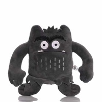 Peluche transfrontalière My Mood Monster avec rembourrage en coton PP, taille 11-30 cm, unisexe pour les jeunes (7-14 ans)