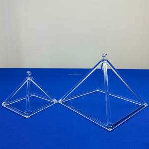 GLS kuarsa kristal penyembuhan holistik instrumen musik menyanyi piramida untuk tujuan penyembuhan - Product Image 2