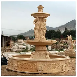 Wholesale Granite Fountain Graceful Commercial Modern Water Outdoor Large Design Custom