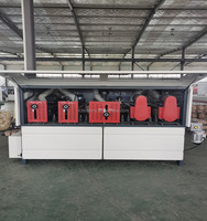 Ponceuse à bois de qualité européenne / Machine à polir les portes en bois, type extractible, avec étagère pour disques et rouleaux de papier abrasif