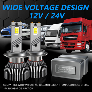 หลอดไฟตัดหมอก LED หลากสีสำหรับรถยนต์รถบรรทุก H1 H7 H4 H11 9004 9005 9006 H3 <span class=keywords><strong>H8</strong></span> H7 - Product Image 5