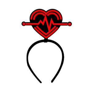 Serre-têtes Cœur Battant d'Halloween pour Enfants et Adultes, Garçons et Filles - Product Image 6