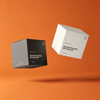 Boîte d'emballage en carton écologique de luxe personnalisée, pliable, avec dix compartiments, séparateurs, doublure en éponge, gaufrée
