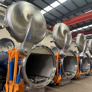 معقم الطعام بالبخار الصناعي ، معقم التونة تعليب ، معوجة الطعام المعلب ، فرن تعقيم بالبخار - Product Image 3