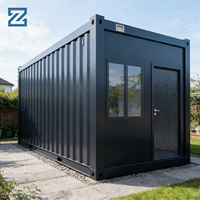 Bâtiment préfabriqué modulaire en conteneur plat pour centre commercial personnalisé, bureau mobile, salle de classe, dortoir, camp de travail et entrepôt