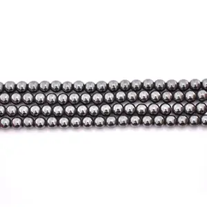 Bijoux en hématite magnétique de haute qualité, pierres faites à la main, pierres précieuses, perles pour homme, pierres précieuses - Product Image 1