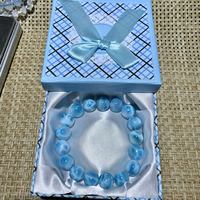 Perles de Larimar bleu naturel dominicain à la vente en gros, prix des bracelets en Larimar