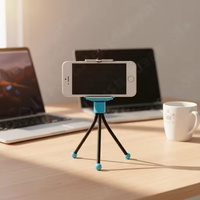 Support de téléphone portable compact et flexible pour bureau et lit – Support paresseux multi-scènes