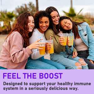 Comprimés effervescents de vitamine C personnalisés à faible MOQ avec sodium et potassium pour une immunité saine et des habitudes quotidiennes revitalisantes - Product Image 5