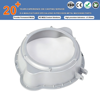 Services de fonderie BOSX, couvercle de boîtier en aluminium moulé sous pression ADC12 personnalisé, usiné CNC, pièce de rechange automobile
