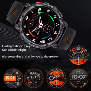 Reloj Inteligente T-Rex3 Pro de 46 mm con Caja de Acero Inoxidable, Correa de Silicona, GPS, Brújula, Monitor de Frecuencia Cardíaca, Reloj Deportivo Impermeable para Hombre - Product Image 4