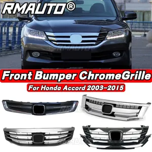 Parrilla Delantera Cromada para Honda Accord 2003-2022 2011 2012 2016, Kit de Carrocería, Accesorios para Auto - Product Image 1