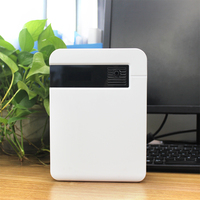 Diffuseur d'arômes électrique portable sans fil avec application mobile, en plastique, à fixer au mur, pour huiles essentielles et parfums