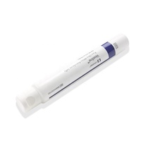 Impression personnalisée D19 Petit emballage nettoyant en plastique Tube souple pour emballage cosmétique en plastique Conteneur de tubes à presser pour pommade