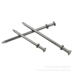 Clous en acier au carbone de haute qualité, zingués, forme ovale, 15-160 mm, emballage en boîte - Product Image 3