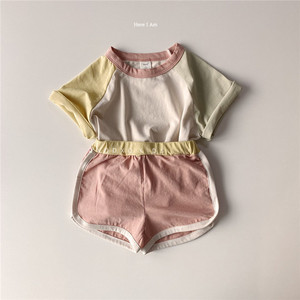Abbigliamento per bambini in cotone neonato due pezzi abbigliamento per neonato doppio bambino Set abbigliamento per bambina 1-6 anni - Product Image 5