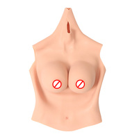 Prothèses mammaires en silicone pour travestis, demi-corps, bonnets B C D, énormes, sexy, faux gros seins, poitrine en silicone, gros seins, faux seins pour travestis