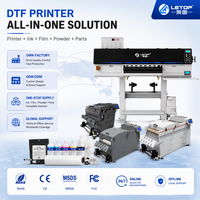 Imprimante jet d'encre LETOP Factory I3200-A1, traceur DTF, machine d'impression industrielle automatique pour t-shirts personnalisés
