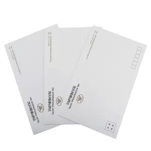 ซองจดหมายพิมพ์สีออฟเซตสำหรับส่งจดหมายซองจดหมายแบบสั่งทำโลโก้บริษัทขายดีซองจดหมายกระดาษธุรกิจ