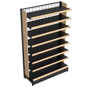 Étagères de supermarché perforées tendance avec crochets de suspension en métal pour accessoires de téléphonie mobile et magasins d'outils - Product Image 1