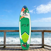 Planche de paddle gonflable antidérapante en EVA avec coussin de traction confortable pour une tenue prolongée, personnalisable selon les besoins