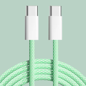 Câble de charge 60W USB C Type C en nylon, câble de charge rapide et de données pour <span class=keywords><strong>iPhone</strong></span> 15 16 17 Pro Max Samsung S24 Xiaomi 14 <span class=keywords><strong>13</strong></span> - Product Image 3