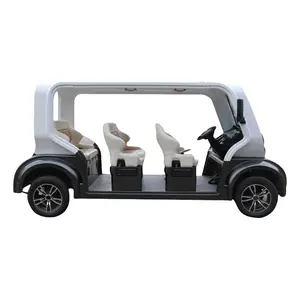 Garden Specialized 48V 72V 7-seater Electric Sightseeing Vehicle Business Reception Vehicle