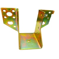 Support d'antenne en acier Q235 galvanisé jaune, profilé en I simple face, pour pieds de table croisés