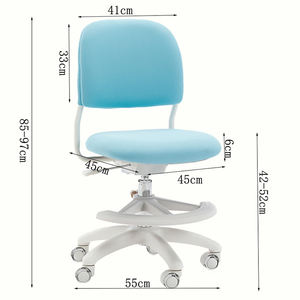 Chaise d'étude ergonomique pour enfants avec certification EN71 et siège réglable en hauteur pour la maison, le bureau et la chambre des enfants - Product Image 2
