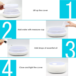 Ideas de negocios WIFI <span class=keywords><strong>Aroma</strong></span> Difusor OEM ODM Sea Cloud Mist Humidificadores Smart Cool Mist Difusor 500ml - Product Image 6
